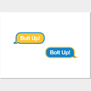 Bolt Up Text Message Posters and Art